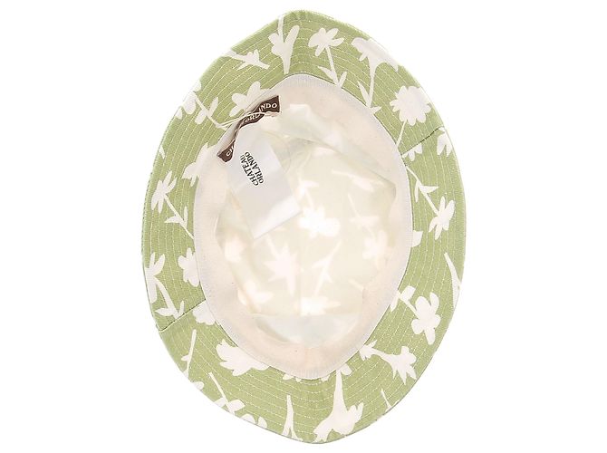 Autre Marque NON FIRMATO / NON FIRMATO Cappelli T.International M Cotone Verde - vista 6