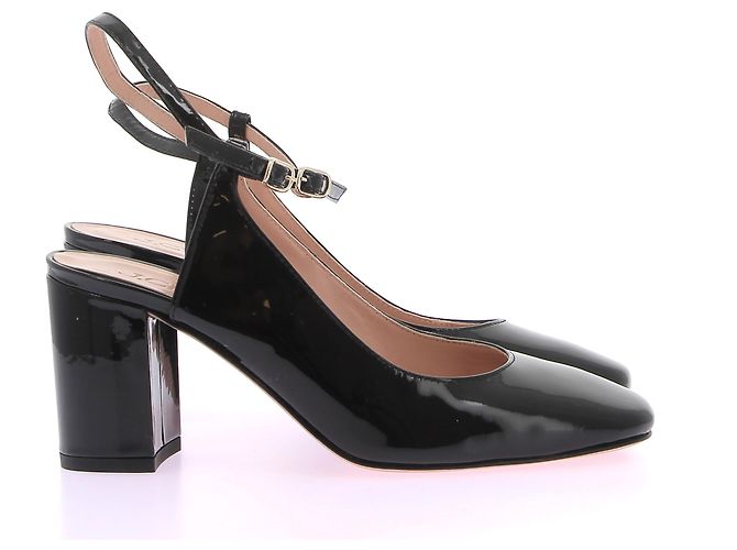 J.CREW Absätze T.US 6.5 Leder Schwarz - Ansicht 3