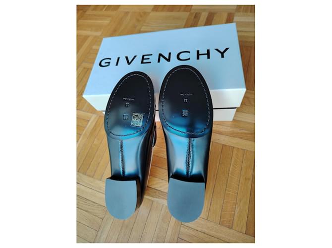 GIVENCHY SNEAKERS 4G IN PELLE DI VITELLO. Nero Bianco - vista 6