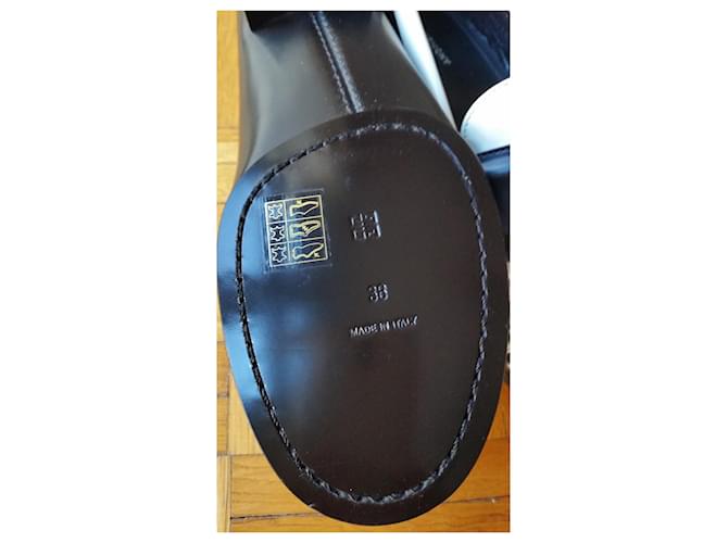 GIVENCHY SNEAKERS 4G IN PELLE DI VITELLO. Nero Bianco - vista 7