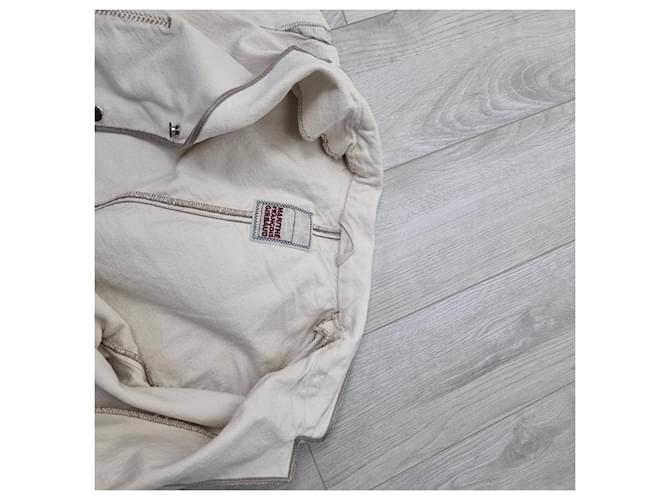 Giacca Marithé et François Girbaud in cotone beige - vista 3