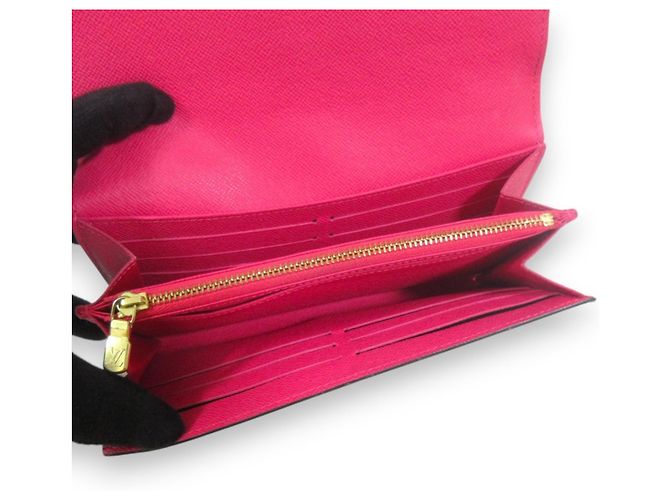Billetera larga bi-fold edición limitada de Navidad Louis Vuitton Castaño Multicolor - vista 4