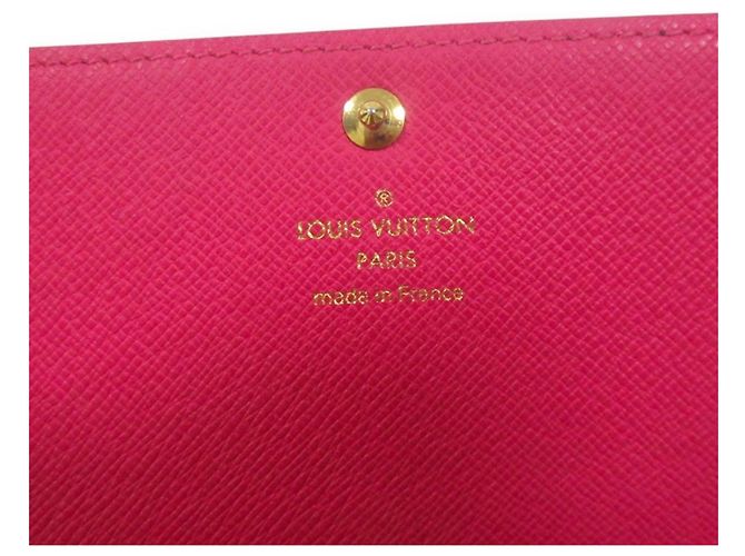 Billetera larga bi-fold edición limitada de Navidad Louis Vuitton Castaño Multicolor - vista 6