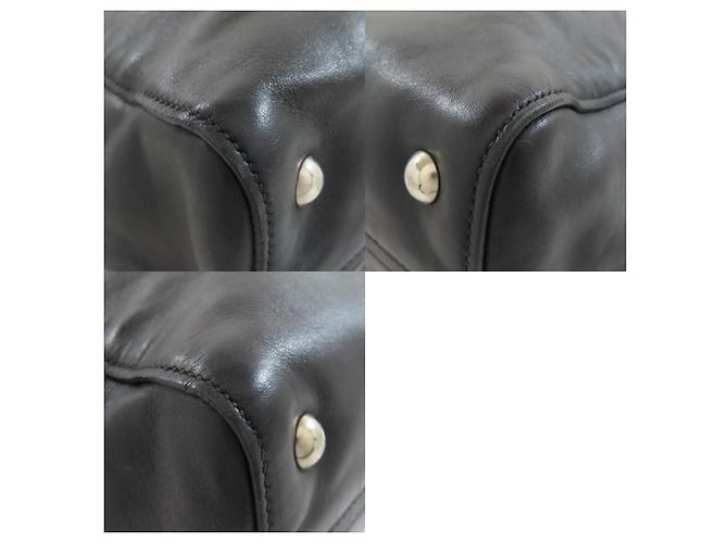 Borsa tote con borchie Miu Miu Nero - vista 10