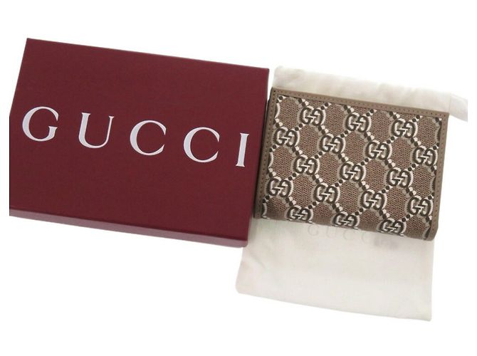 Gucci GG Shadow Medium Bi-Fold Geldbörse Braun - Ansicht 3