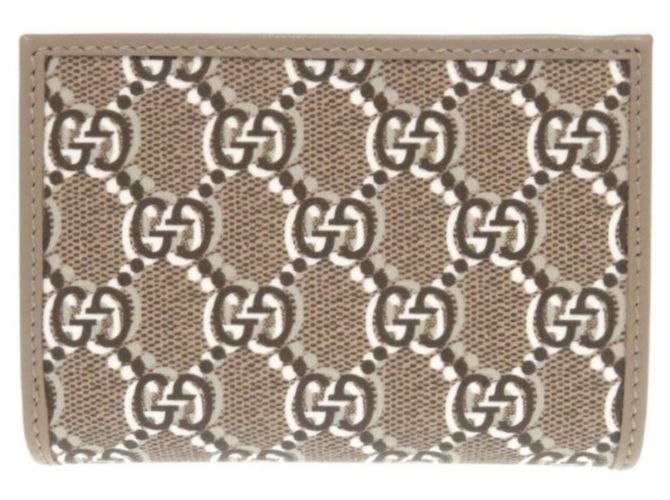 Gucci GG Shadow Medium Bi-Fold Geldbörse Braun - Ansicht 4