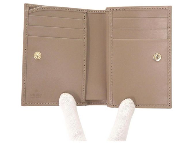 Gucci GG Shadow Medium Bi-Fold Geldbörse Braun - Ansicht 6