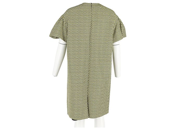 Abito stampato geometrico Dries Van Noten in seta multicolore - vista 6