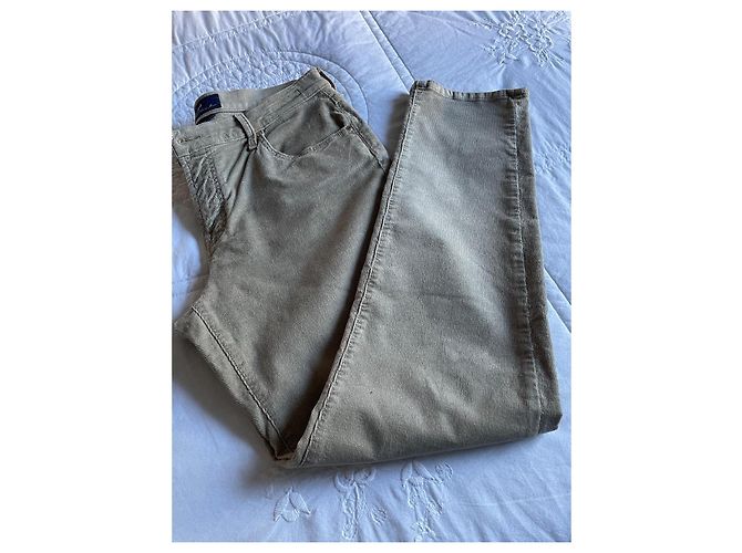Vaqueros de terciopelo Jacob Cohen Beige Talla 42 - vista 13