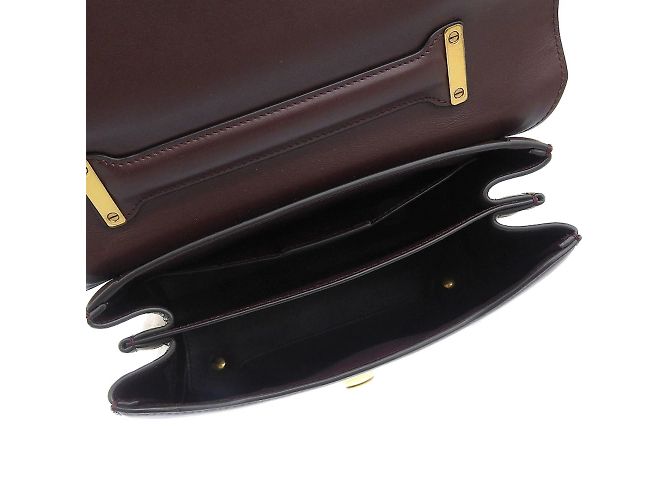 Borsa Gancini di Salvatore Ferragamo Marrone Beige - vista 3