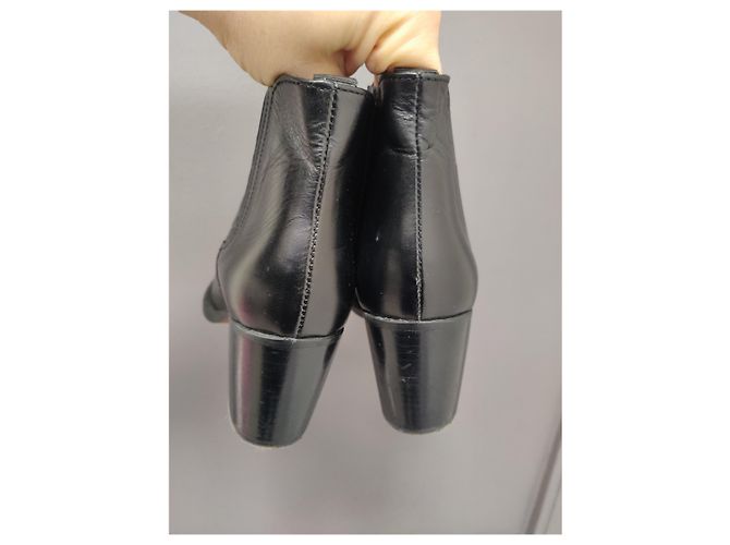 Autre Marque Muratti black jeans ankle boots - view 2
