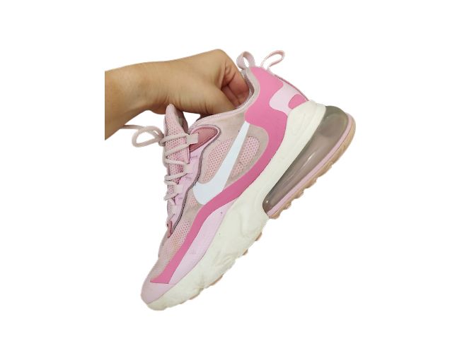 Nike Air Max 270 React Sneaker Rosa Fuchsia Größe 39 Pink Fuschia - Ansicht 2