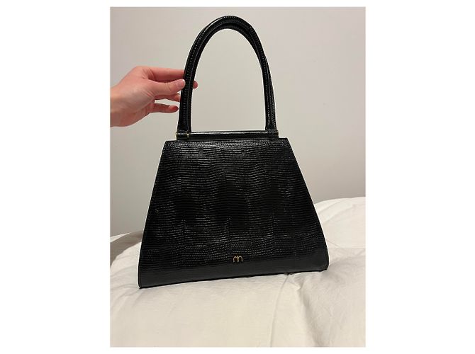 Autre Marque Borsa Nat e nin per donna in ottime condizioni Ebano - vista 3