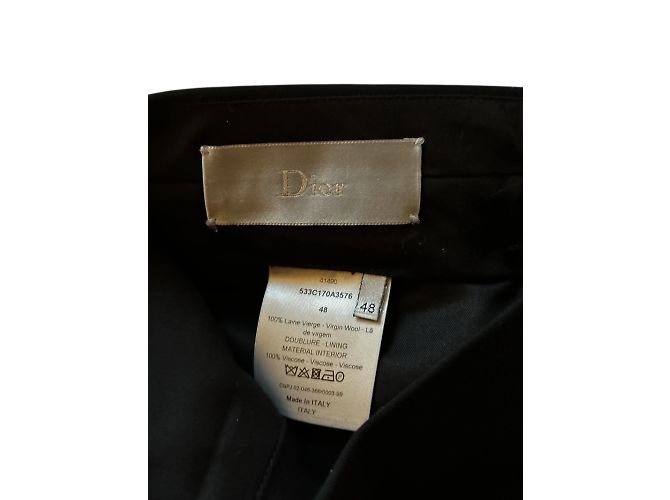 Dior Anzughose – Größe 48 Schwarz - Ansicht 2
