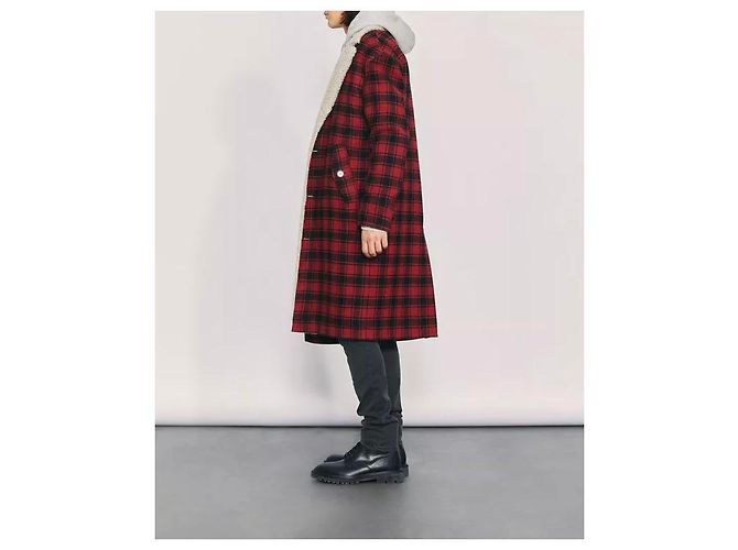 Cappotti Iropour per Uomo in Rosso Ebano - vista 2