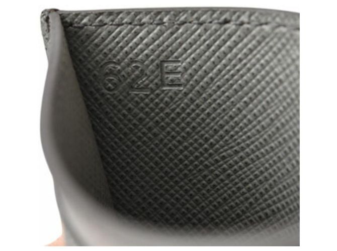 Prada Saffiano hellgraue Kartenetui - Ansicht 6