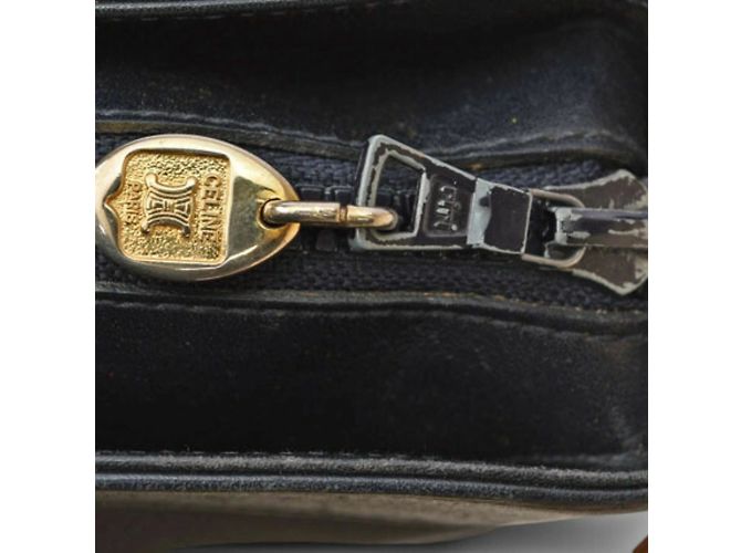 Céline Borsa a Spalla All Soft Celine in Blu Navy Scuro - vista 10