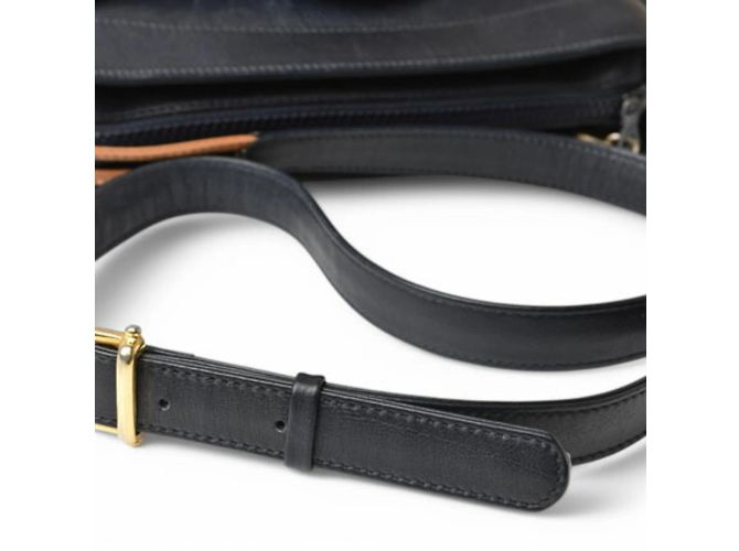 Céline Borsa a Spalla All Soft Celine in Blu Navy Scuro - vista 11