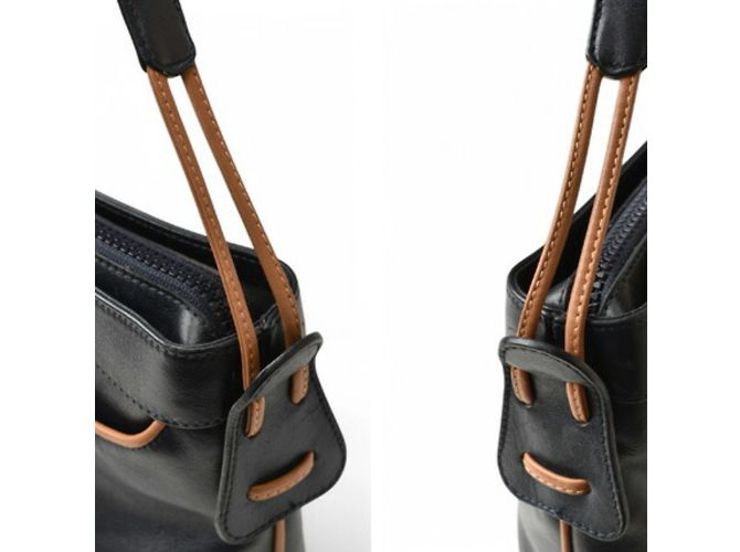Céline Borsa a Spalla All Soft Celine in Blu Navy Scuro - vista 5