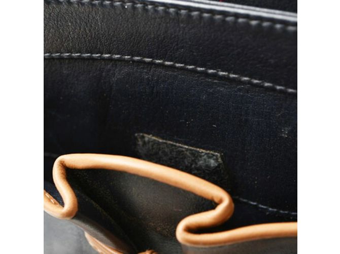 Céline Borsa a Spalla All Soft Celine in Blu Navy Scuro - vista 7