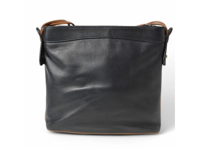 Céline Borsa a Spalla All Soft Celine in Blu Navy Scuro - vista 8