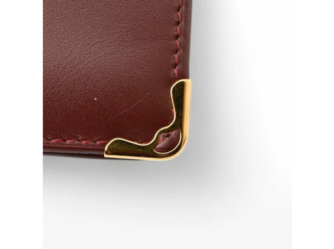 Billetera bi-fold Cartier en Burdeos - vista 10