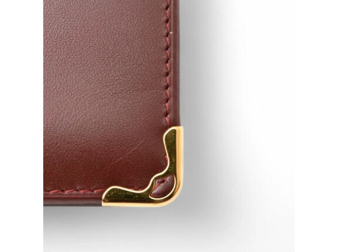 Billetera bi-fold Cartier en Burdeos - vista 11