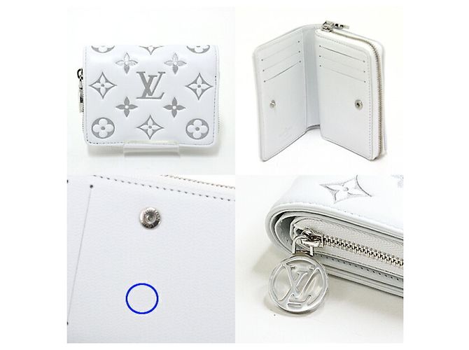 Cartera Lou de cuero de cordero LV SKI de Louis Vuitton Blanco - vista 2