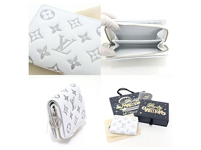 Cartera Lou de cuero de cordero LV SKI de Louis Vuitton Blanco - vista 3