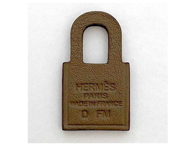 Hermès Hermes O'Kelly Ohrringe Braun Silber - Ansicht 8