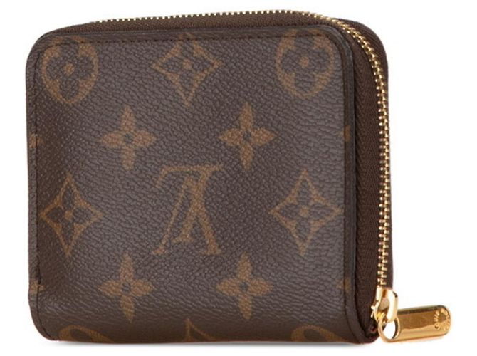 Monedero Zippy Monogram Louis Vuitton Castaño - vista 2