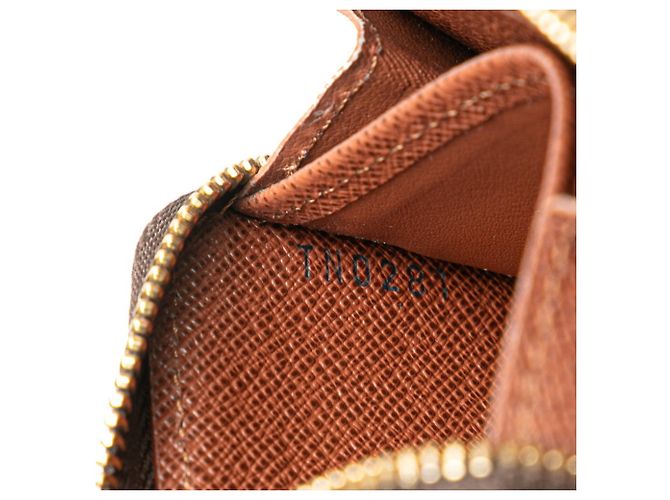 Monedero Zippy Monogram Louis Vuitton Castaño - vista 6