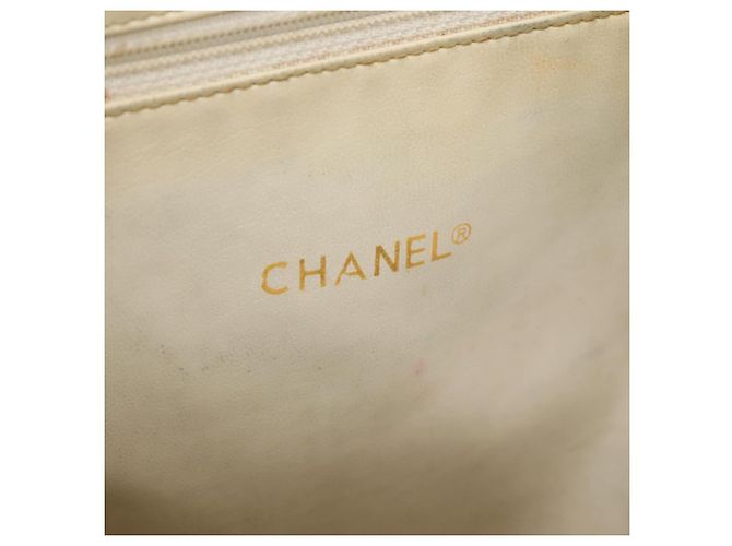 CHANEL Mademoiselle Borsa Tote Canvas Blu Navy CC Auth 110544 - vista 16