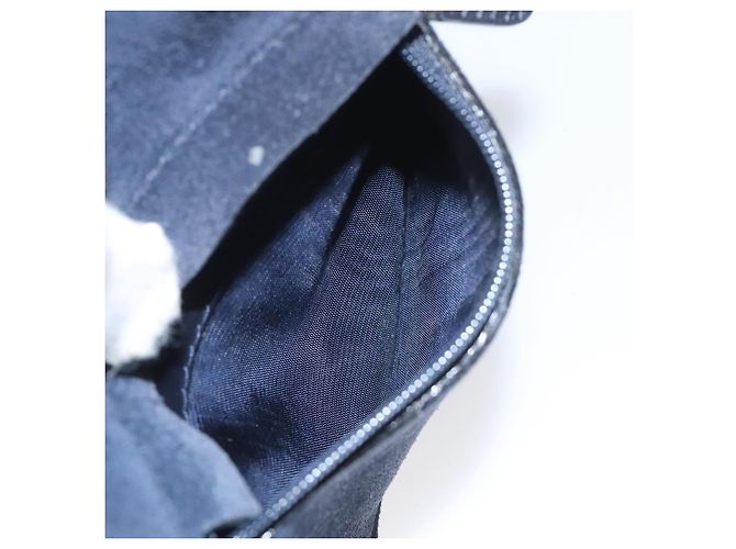 Borsa a Spalla GUCCI in Camoscio Blu Navy Auth ac3533 - vista 21