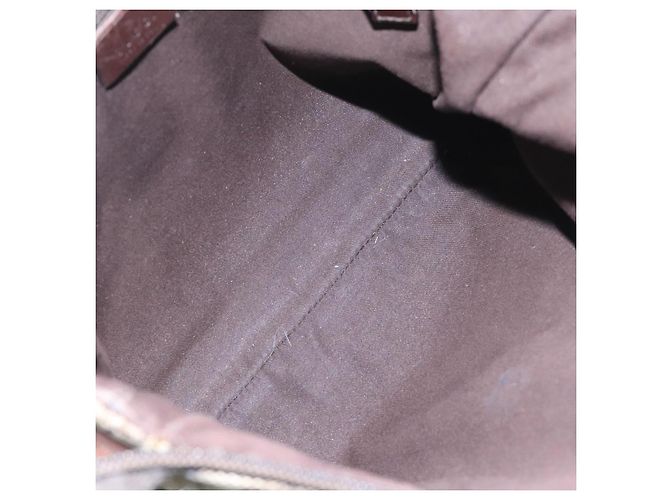 Borsa a Spalla GG Canvas GUCCI Beige Argento 145857 Auth bs21051 - vista 17