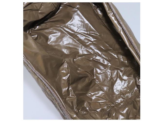 Borsa a spalla in nylon khaki Auth ti2658 di BURBERRY Cachi - vista 12