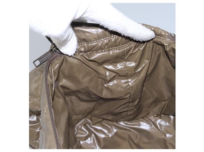 Borsa a spalla in nylon khaki Auth ti2658 di BURBERRY Cachi - vista 20