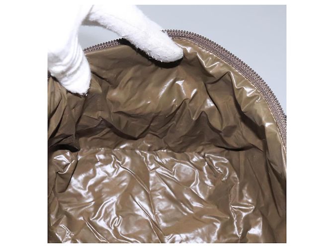 Borsa a spalla in nylon khaki Auth ti2658 di BURBERRY Cachi - vista 21