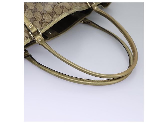 Borsa a spalla GG Crystal Gucci Beige 197953 Auth 112921 - vista 7