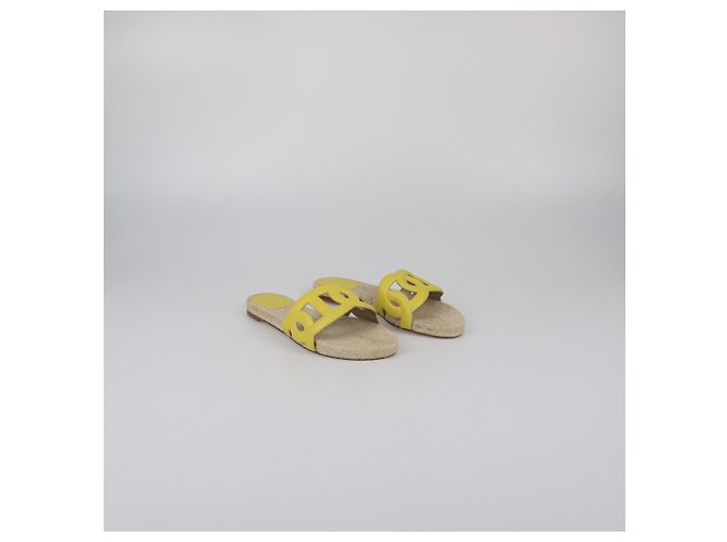 Hermès Espadrillas HERMES T.EU 38 Pelle - vista 2