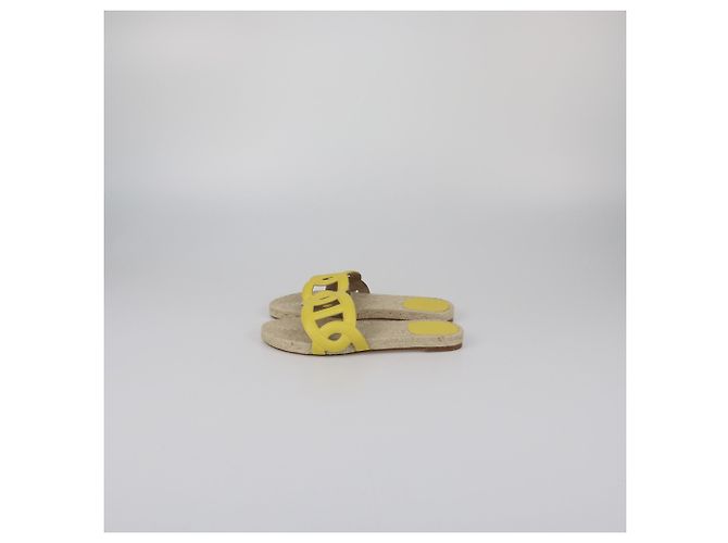 Hermès Espadrillas HERMES T.EU 38 Pelle - vista 4