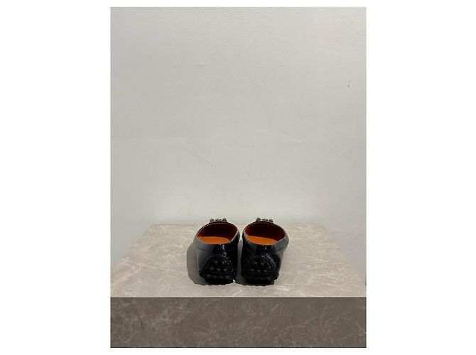 Kelly Hermès Bailarinas HERMES T.EU 37 Cuero Negro - vista 4