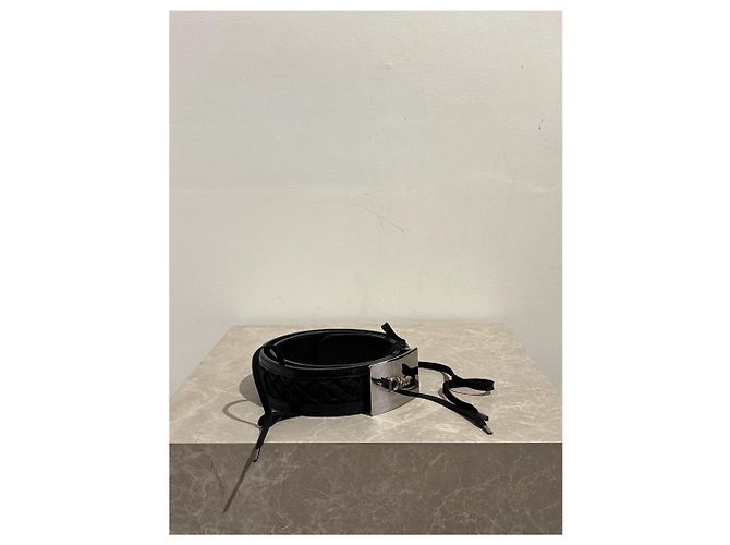 Cinto DIOR T.cm 95 de couro Preto - vista 2