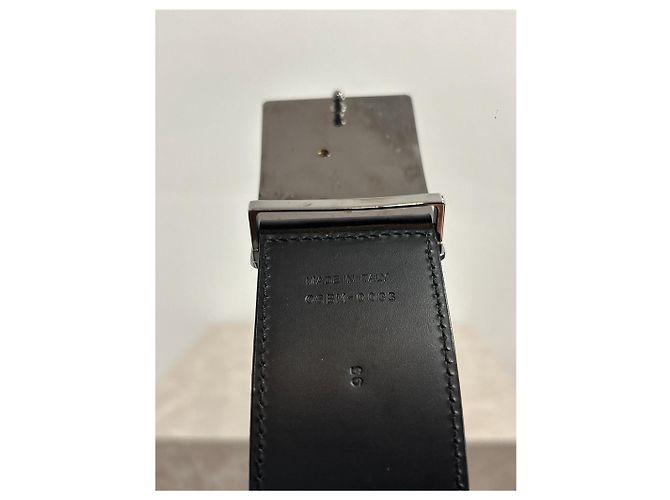 Cinto DIOR T.cm 95 de couro Preto - vista 6