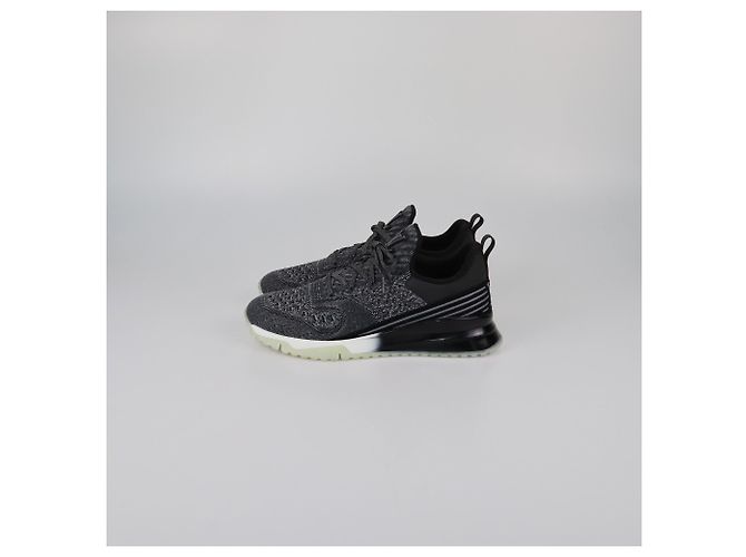 LOUIS VUITTON Trainer T.EU 8 Stoff Grau - Ansicht 4