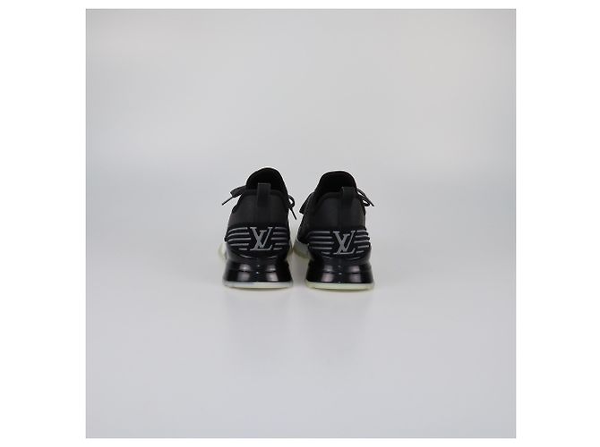 LOUIS VUITTON Trainer T.EU 8 Stoff Grau - Ansicht 5
