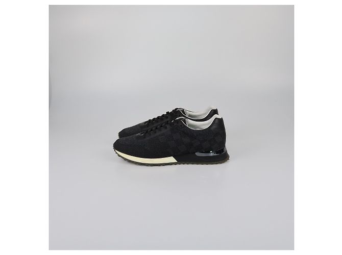 LOUIS VUITTON Trainer T.EU 8 Stoff Schwarz - Ansicht 4