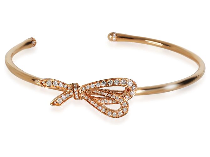 Bracciale a fiocco Tiffany & Co. in oro rosa 18k 0,82 CTW - vista 5