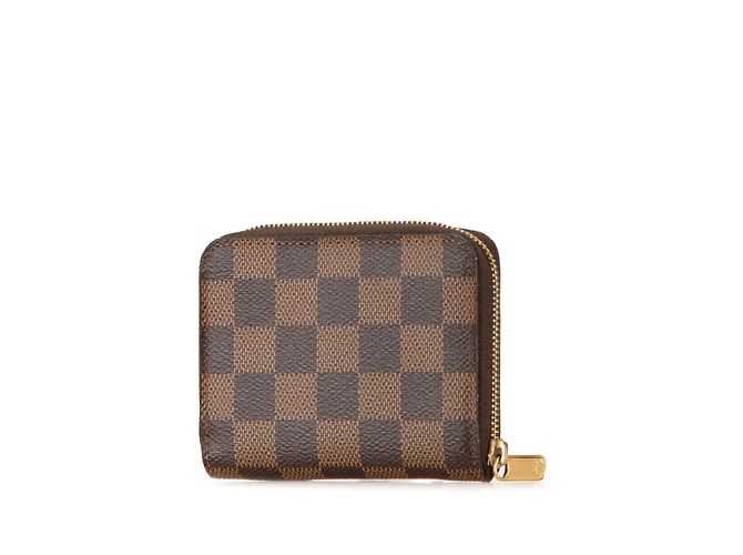 Monedero Zippy Damier Louis Vuitton Castaño - vista 2