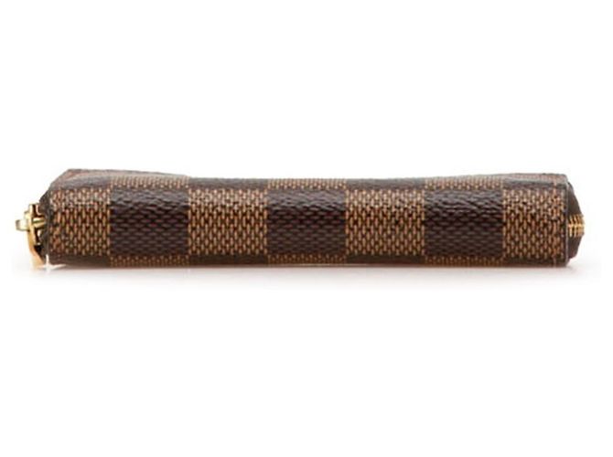 Monedero Zippy Damier Louis Vuitton Castaño - vista 3